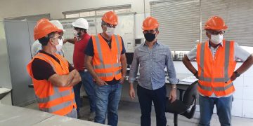 Prefeito e Vice-Prefeito visitam empresa responsável pelas estruturas pré-fabricadas do Hospital Oncológico