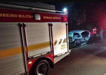 Jovem de Pouso Alegre sofre acidente com caminhão na MG 290