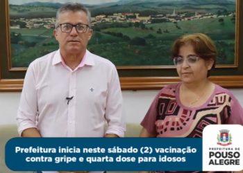 Prefeitura inicia neste sábado (2) vacinação contra gripe e quarta dose para idosos