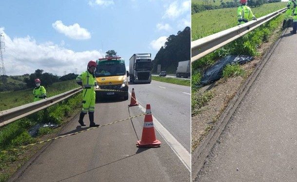 Em Pouso Alegre motorista foge ao atropelar homem na Rod. Fernão Dias