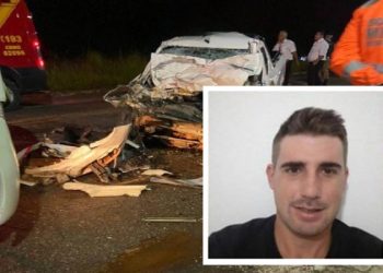 Acidente entre carro e ônibus na Perimetral faz vítima fatal em Pouso Alegre
