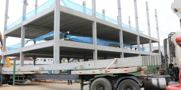 Obra do Hospital Oncológico entra na fase de capeamentos e concretagens