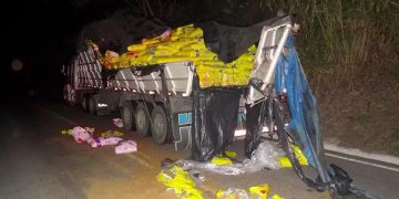 Identificada as vítimas do acidente em Itabira, na MGC-120