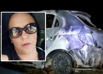 Sepultado em Jacutinga corpo da motorista de aplicativo encontrado carbonizado