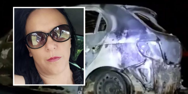 Sepultado em Jacutinga corpo da motorista de aplicativo encontrado carbonizado