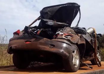 Drone localiza homem-morto após quatro dias em veículo após acidente