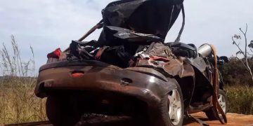 Drone localiza homem-morto após quatro dias em veículo após acidente