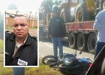 Militar morre em Pouso Alegre atropelado no Distrito Industrial por carreta da XCMG