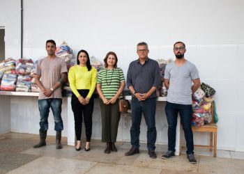 Prefeitura arrecada 1 tonelada de alimentos e entrega a instituições sociais