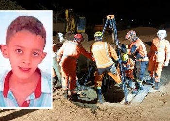 Morre menino de 8 anos resgatado de buraco de 8 metros no interior de Minas