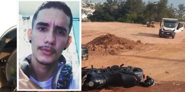 Em Varginha jovem de 25 anos morre ao chocar-se de frente com caminhão