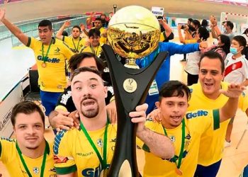 Lançamento de Futsal Down terá presença da Seleção Brasileira bicampeã mundial