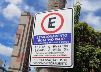 Zona Azul terá alteração no horário de funcionamento em dias de jogos