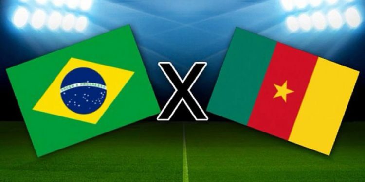 Brasil enfrenta Camarões tentando manter 100% de aproveitamento