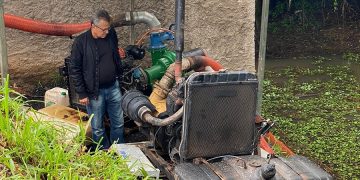 Prefeitura de Pouso Alegre instala mais uma bomba na Diquinha