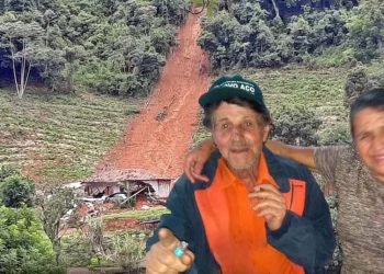 Idosos que morreram soterrados em Caldas/MG são sepultados