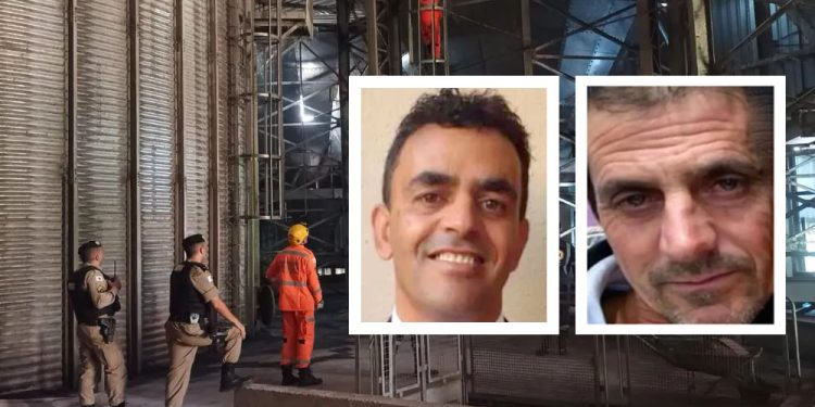 Em Carvalhos Sul de Minas bombeiros encontram homens soterrados dentro de um silo