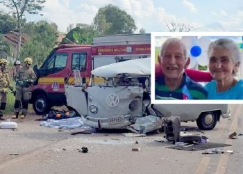 Casal de Idosos de Senador José Bento morrem em acidente fatal na BR-459