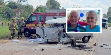Casal de Idosos de Senador José Bento morrem em acidente fatal na BR-459