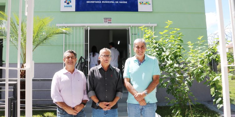 Dr. Paulo e Rafael Simões participam em Pouso Alegre da inauguração de Centro de Saúde