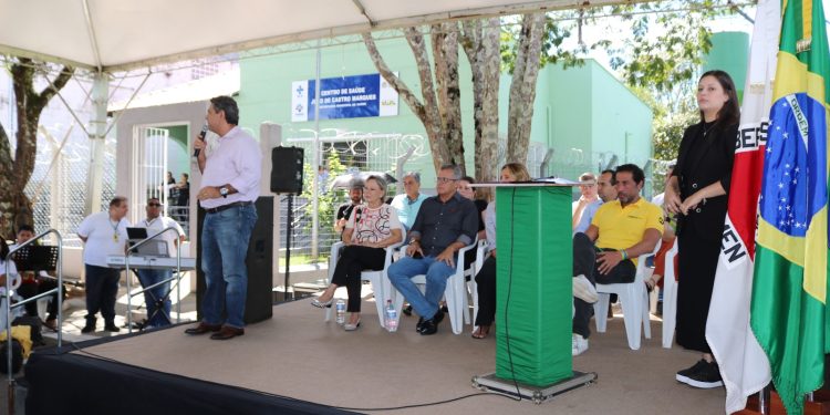 Dr. Paulo e Rafael Simões participam em Pouso Alegre da inauguração de Centro de Saúde