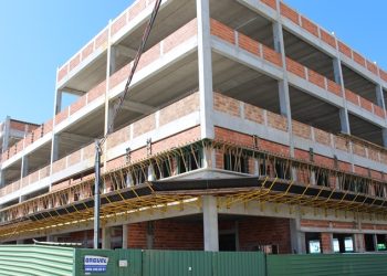 Construção do Hospital Oncológico Samuel Libânio segue a passos largos