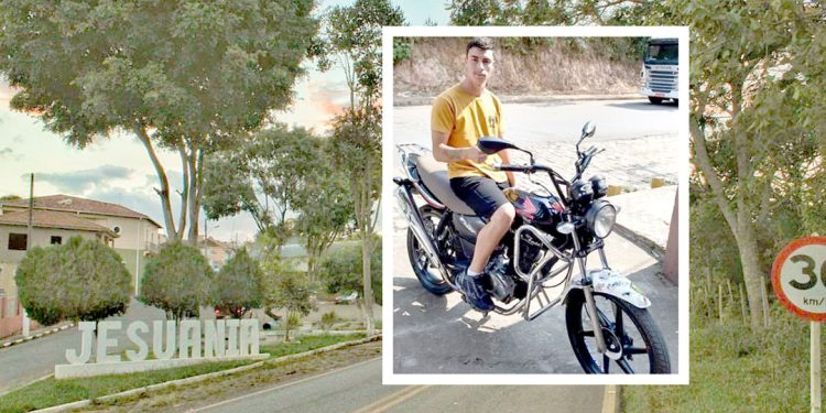 Motociclista morto por PM em Lambari após desrespeitar sinal de parada é sepultado em Jesuânia