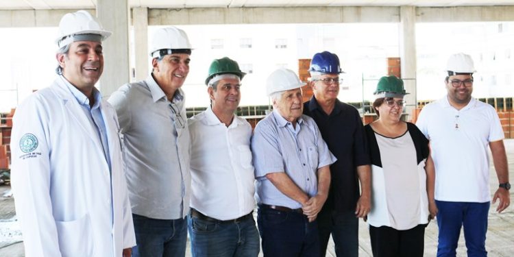 Construção do Hospital Oncológico Samuel Libânio segue a passos largos