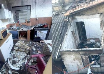 Em Pouso Alegre criança queima colchão e fogo destrói casa no São Camilo