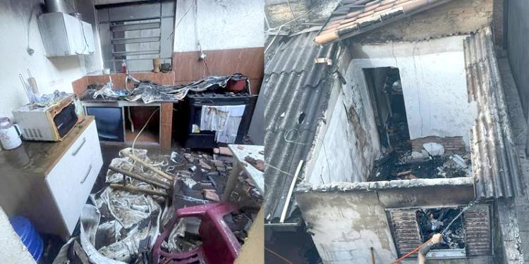 Em Pouso Alegre criança queima colchão e fogo destrói casa no São Camilo