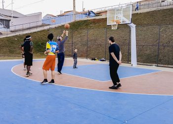 Prefeitura de Pouso Alegre inaugura Quadra de Streetball no Colina Verde