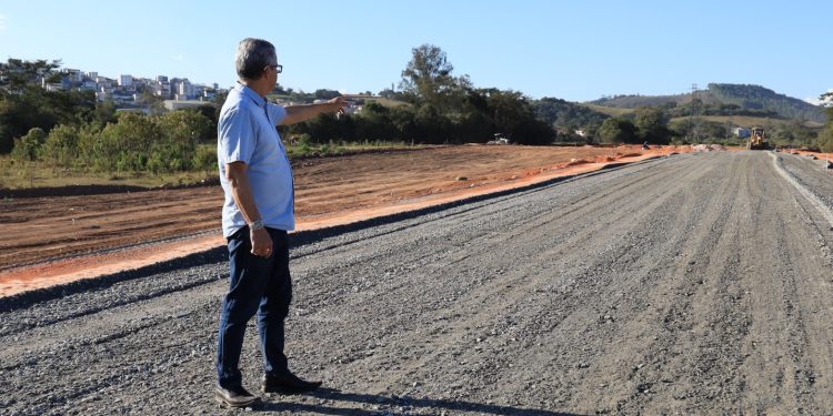 Em Pouso Alegre obras de ligação das Moysés Filho e Damião estão a todo vapor