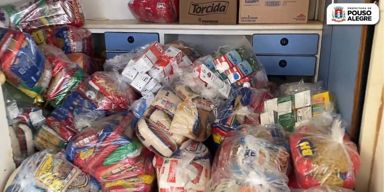 Prefeitura de Pouso Alegre arrecada mais de 2 toneladas de alimentos no Rock in P.A