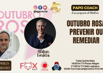 Programa Papo Coach Nº 127 – Outubro Rosa – Prevenir ou Remediar