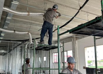 Serviços para chegada da energia elétrica no Hospital Oncológico chegam à fase final