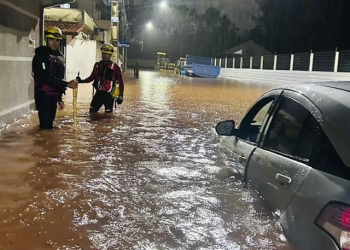 Chove muito em Pouso Alegre – 200 mm e mais pessoas foram resgatadas
