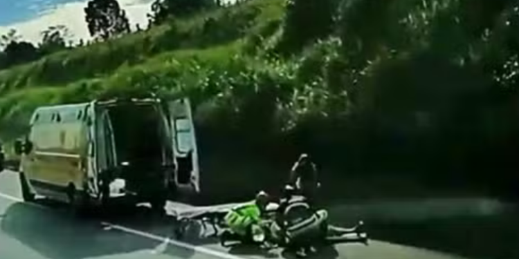 Capotamento de carro em Estiva, na BR 381 mata uma Mulher e deixa quatro feridos