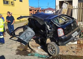 Em Borda da Mata mulher que trabalhava como motorista de aplicativo morre prensada por caminhão
