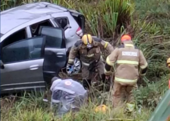 Em Pouso Alegre acidente na BR-459 deixa vitima oito horas sem socorro