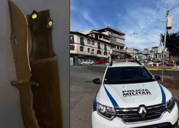 Preso homem que esfaqueou o namorado da ex-esposa em Camanducaia