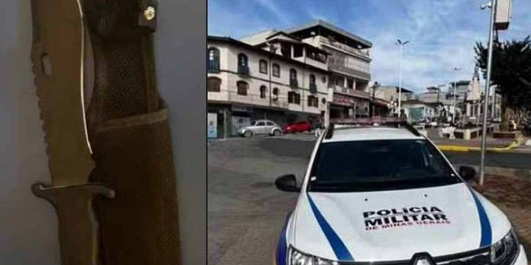 Preso homem que esfaqueou o namorado da ex-esposa em Camanducaia