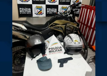 Mototaxista é assaltado em Pouso Alegre assaltantes são presos em ônibus urbano