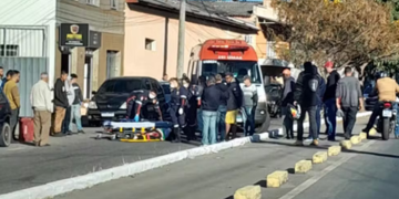 Em Campo Belo ciclista morre atropelado após ser atingido por porta de carro