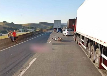 Motociclista morre em acidente na Rodovia Fernão Dias