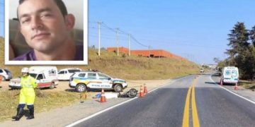 Em Jacutinga homem morre na Rodovia MG 290 por causa de uma mula solta na pista
