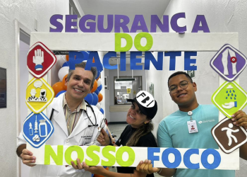 Atividades conscientizam funcionários e pacientes sobre higienização das mãos no HCSL