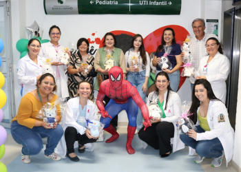 Dia da Criança no HCSL é marcado de ternura e alegria