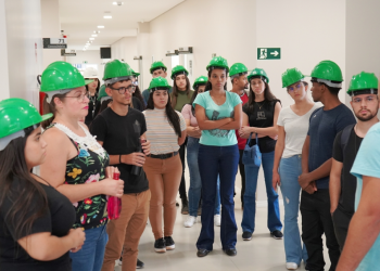 Alunos de Engenharia Civil do IFSULDEMINAS visitam Hospital Oncológico Samuel Libânio