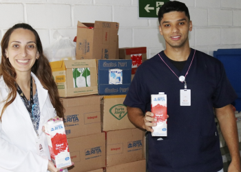 FDSM doa 840 litros de leite ao Complexo Hospitalar Samuel Libânio