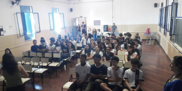 Alunos de Medicina participam de ação do projeto de extensão “Saúde Socioambiental”